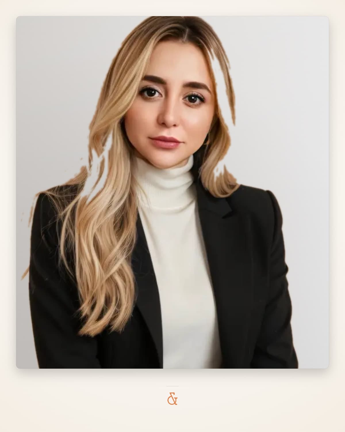 Retrato de Catherine Leon Casas, gerente comercial